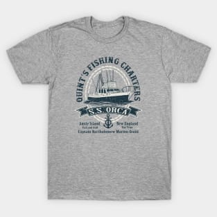 Captain Quint's SS Orca Lts T-Shirt